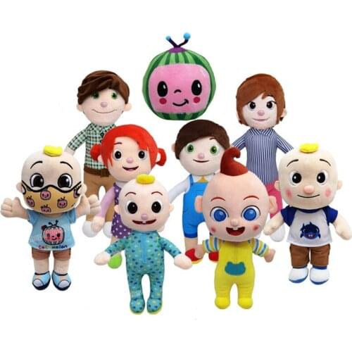 Cocomelon Doll Music Jojo Family Animation Plush Stuffed Animals Toys Hobbies Fantasy Figurines Action Toys Anime Figure Gift