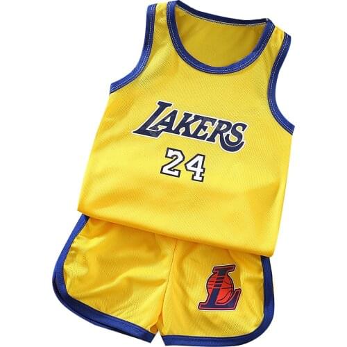 Kindergaten Kids Sport Set Lakers Jerseys