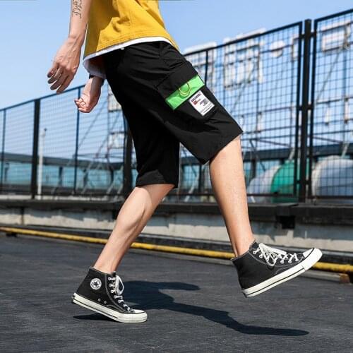 2021 Summer Casual Running Shorts Men Sports Jogging Fitness Quick Dry Mens Shorts Gym Short Pants Drawstring Trousers Home Wear
