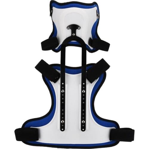 Medical Adult Neck Head Spinal Thoracic Fixation Orthosis Fixation Back Brace Posture Corrector Spine Kyphosis Correction Belt