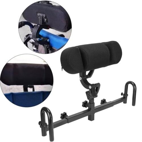 Adjustable Wheelchair Headrest Neck Brace Support Massager Wheelchair Cushion Head Support Soft Wheelchair Accessories For Elder