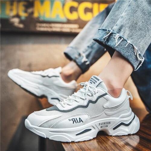 Outdoor Chunky Sneakers Men Running Shoes Sport Man Sports Shoes Children White Kids Trainers Aquatic Boty Panske Baskets A-990