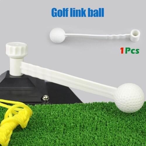 New 1Pcs Plastic Golf Swing Putting Rod Practice Tools Beginners Golf Training Aids Golf Ball With Stick Golfing Accessories