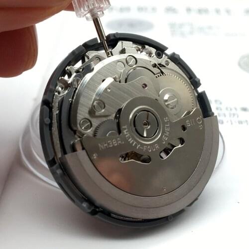 Original Seiko NH38 Movement Standard NH3 Series Automatic Mechanical Watch Movt Parts Twenty-four Jewels nh38a Japan Imported