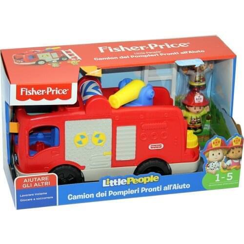 FISHER PRICE FPV32 fire truck LITTLE PEOPLE