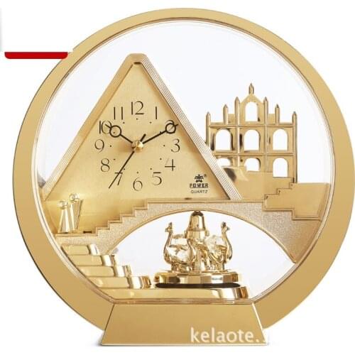 Christmas decorations for home European style creativity desk clock home accessories modern living room study small pieces
