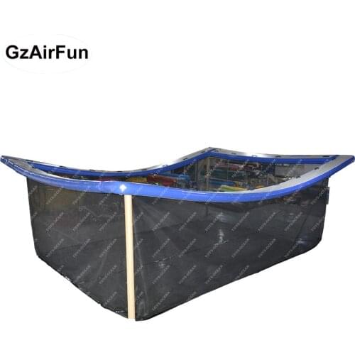 Foldable and Removable Inflatable Yacht Floating Ocean Sea Swimming Pool with Anti Jellyfish Net for Sale