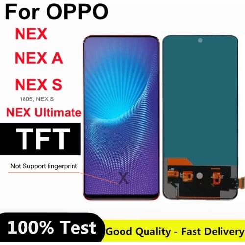 6.59" TFT For Vivo NEX / NEX A / NEX S / NEX Ultimate LCD Display Touch Panel Screen Sensor Digitizer Assembly Replacemen