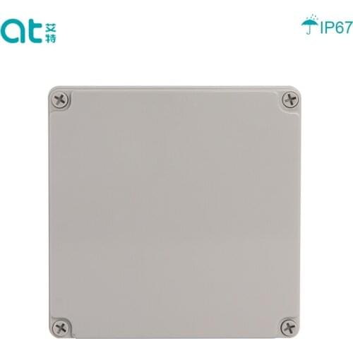 175*175*100MM AG Series High-end Quality IP67 Waterproof DIY Electrical Junction Box ABS plastic RoHS Enclosure Case Outdoor