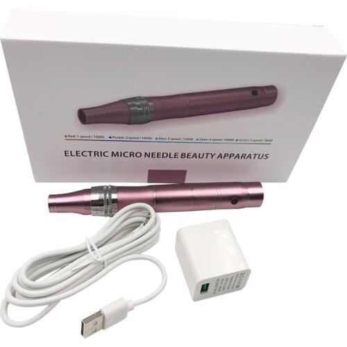 1 Set Rechargeable microneedling pen MTS Tattoo Therapy Pen Micro Needling System Device