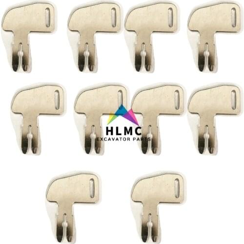 2PCS Aftermarket Heavy Equipment ignition key K2C166 Battery Isolator Key