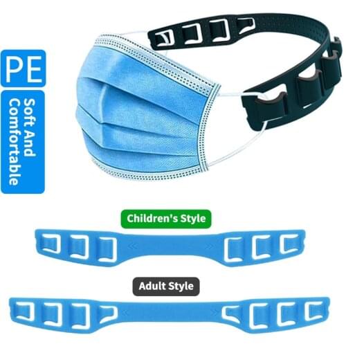 5/10pc Adjustable Anti-slip Silicone Mask Ear Grip Protector Guard Extension Hook Buckle Holder for Adult Child Mask Accessories