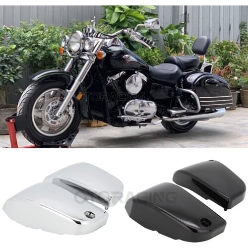 Motorcycle ABS Plastic Side Fairing Battery Cover For Kawasaki Vulcan 1500 VN1500 Classic Nomad 1996-2017
