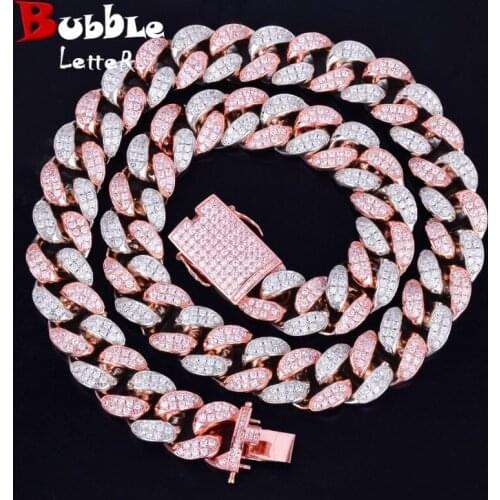 Bubble letter Silver Chains