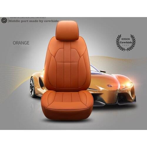 Custom 2 pc front seat car seat cover for auto Volkswagen 4 5 6 7passat b5 b6 b7 polo golf mk4 tiguan touarege car accessories