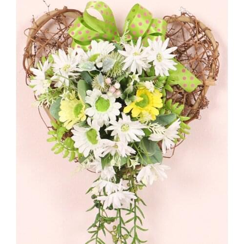 Autumn Maple Leaf Artificial Christmas Halloween Party Decor Garland Wreath Artificial Silk Maple Leaves Wedding Decor