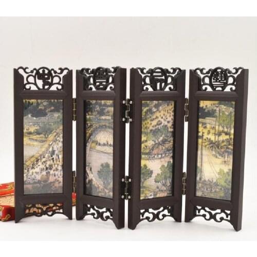 Handicrafts with Chinese characteristics, Zhang Da Qians landscape paintings, small screen ornaments #432