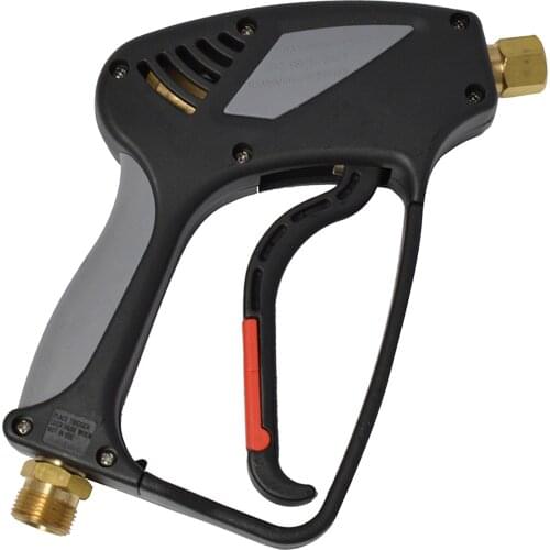 Pressure Washer Gun Lance Nozzle Jet Water Spray Gun Wand Nozzle for Home Car Patio Showering Pet Garden Hose End