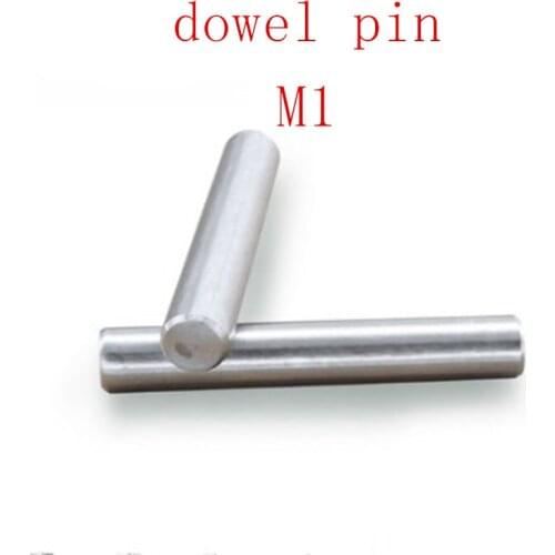 50pcs M1*4/5/6/8/10/12 Parallel Pins Dowel Pins GB119 304 Stainless Steel Cylindrical Pin Tension Roll Pins