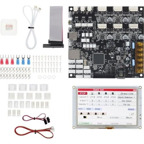 Y5jbY5JB Upgrades Controller Board Clone Duet3 6HC 5i Colour Touch Screen Advanced 32 Bit