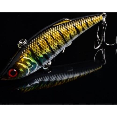 Floating Wobbler Fishing VIB Lure 8cm/11.8g Artificial Fly Pesca Crankbait Hard Bait Jerkbait Tackle 6color Available 1Pcs