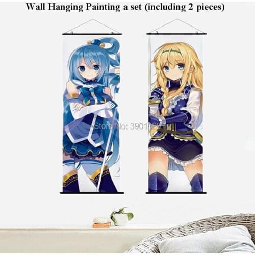 Woman Oumae Kumiko Hanging scroll Wall picture Painting 40cmx100cm home decor anime Kamisama no Memo Chou Poster 50cmx150cm