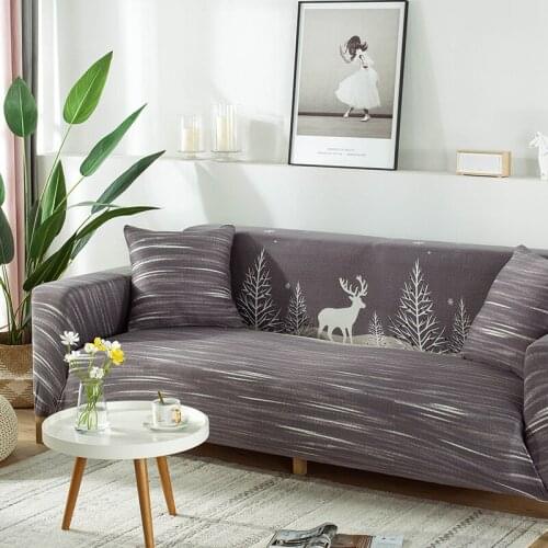 Stretch Plaid Sofa Slipcover Elastic Sofa Covers for Living Room Funda Sofa Chair Couch Cover Home Decor 1/2/3/4-Seater
