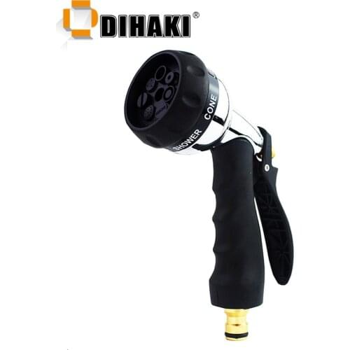 Spray Lawn Watering Nozzle Multi-Function Car Wash High Pressure Durable Hand-Held Tools Hose Sprinkler Nozzle Garden Tools