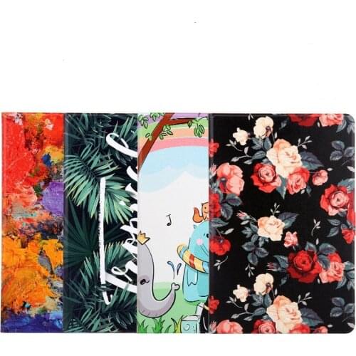 Colorful Printing Slim Smart Flip Stand Case for Samsung Galaxy Tab S 8.4 T700 T705 SM-T700 SM-T705 8.4'' Cases Magnetic cover