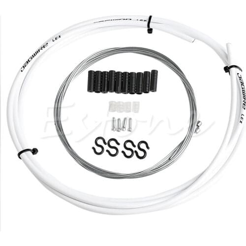 Bike Bicycle Front Rear Inner Outer Wire Brake Gear Shifter Cable Housing Kit Self transmission line