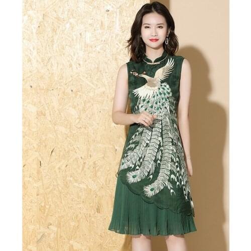 Vietnam Clothing New Arrival 2020 Vietnam Traditional Dress Chinese Oriental Dresses Cheongsam Ao Dai Vietnam Dress Qipao FF2772