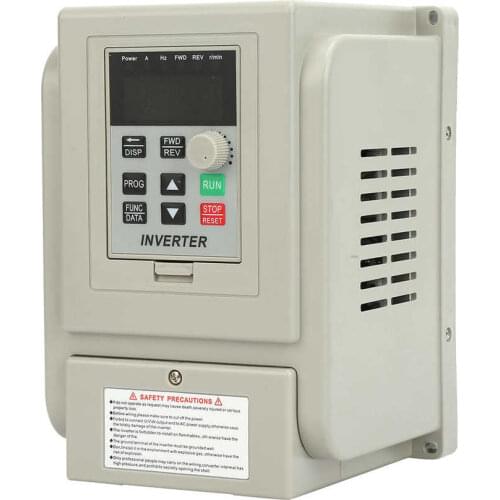 220VAC Variable Frequency Drive VFD Speed Controller for Single-phase 0.75kW AC Motor Inverter Motor Drive