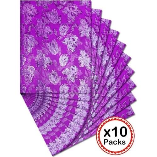 10 packs Purple African SEGO headtie scarf wraps Gele HD553 yellow royal blue wine fushia orange turquoise red orange silver