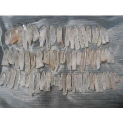 4100g(9.02 lb)70pcs Natural Quartz Crystal Point Rough Specimen