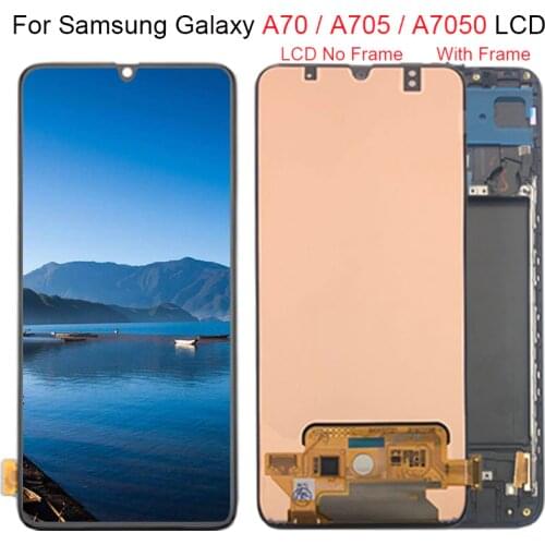 6.7" For Samsung Galaxy A70 LCD A705 A705F SM-A705F Display Touch Screen Digitizer Assembly A70 2019 For Samsung A70 LCD