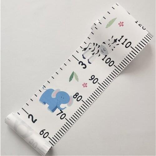 Children Baby Height Growth Ruler DIY Creative Decorative Wall Stickers Painting Kids Room Bedroom Home Decoration Art Ornament