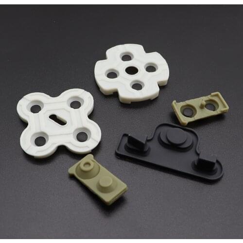 For Sony Playstation PS 3 Controller Silicone Conductive Rubber Button Pad Set For PS3