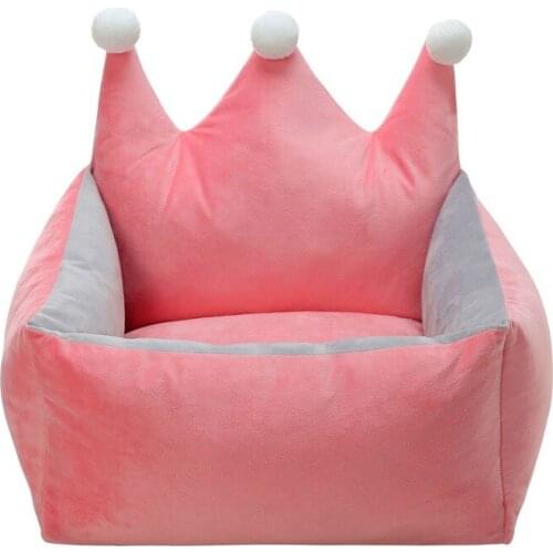 Pet Kennel Fully Removable and Washable Kennel Deep Sleep Cat Kennel Winter Warm Pet Supplies Scratch-resistant Net Red Crown