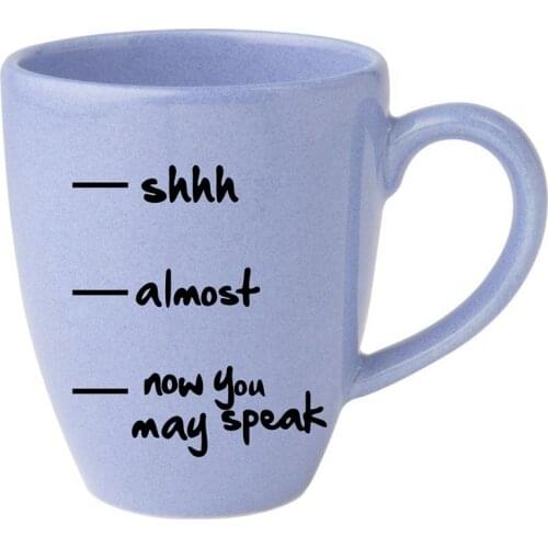 Coffee cup sticker ,Creative funny personalized decal sticker for Coffee Cup Decoration , Mug Not included WL2079