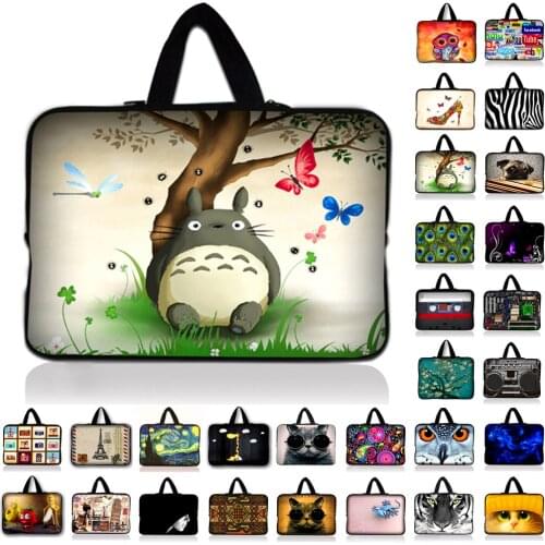 Totoro Neoprene laptop bag Tablet Sleeve Case Pouch For ipad mini 4 3 2 1 Cases For Samsung Galaxy Tab A 8.0 T350 T355 Y1