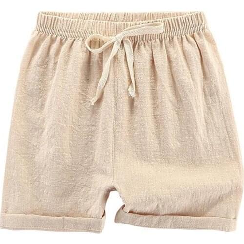 3-8Y Children Bloomers Shorts PP Pants Cotton Cotton Solid Girls Shorts Kids Trouser Toddler Baby Summer Shorts