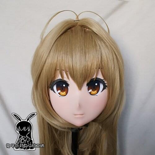 RB661)Quality Handmade Female/Girl Resin 3/4 Head Japanese Anime Cartoon Character Cosplay Sento Isuzu Kigurumi Mask