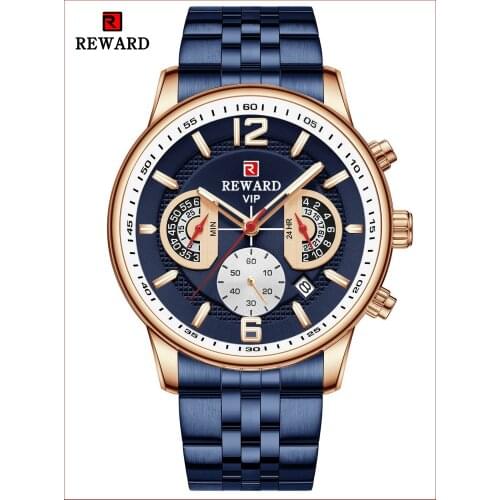 Reward Men Watches Luxury Fashion Casual Business Wrist Watch Sport Waterproof Quartz Wristwatch