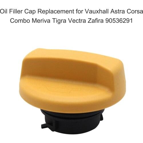Oil Filler Cap Replacement for Vauxhall Astra Corsa Combo Meriva Tigra Vectra Zafira 90536291 Car accessories