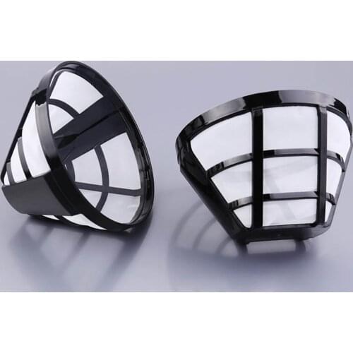 Replacement Coffee Filter Reusable Refillable Basket Cup Style Brewer Tool Cafe Maker Accessories Handmade Kitchenware