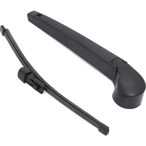 2pcs/set 11" Car Rear Wiper Blade Blades Back Window Wipers Arm For VW Polo MK6 Hatchback 2009-2017 Windshield Windscreen Rear