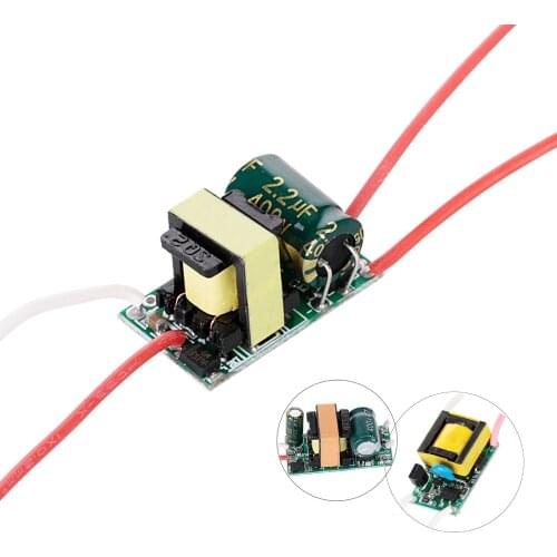 LED Current Driver Input AC90-265V Power Supply 200mA 300mA 3W 4W 5W 7W Lighting Transformer for DIY LED Lamps