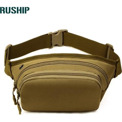 Tactics Waist Pack Men Women Fanny Pack Bum Bag Hip Money Belt Travelling Mountaineering Bicycle Mobile Phone Bag Hunting bag