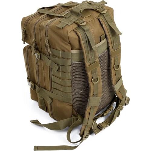 34L Tactical Assault Pack Backpack Army Molle Waterproof Bug Out Bag Small Backpack for Outdoor Hiking Camping Hunting B1-51