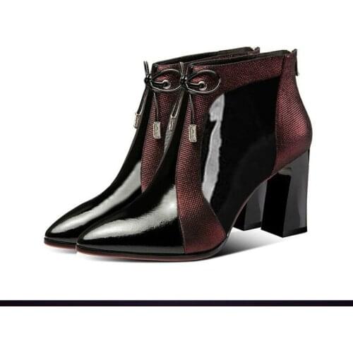 2019 Fashion Pumps Women Heels Summer Pointed Toe Pumps Sexy High Heels Female Autumn Winter Boots Shoes Female Pumps Mujer